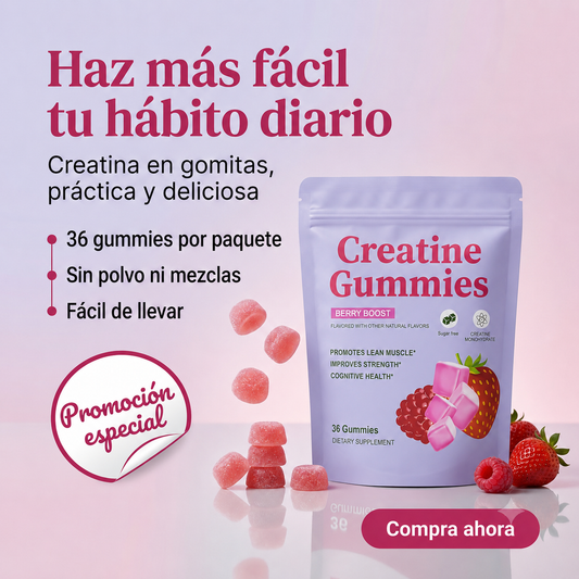 CREATINE GUMMIES BERRY BOOST