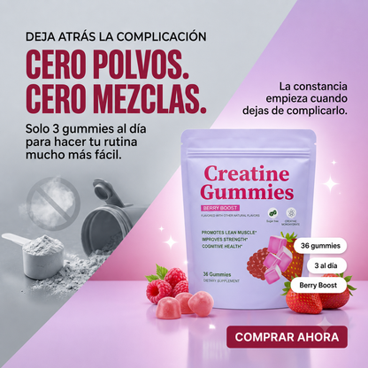 CREATINE GUMMIES BERRY BOOST