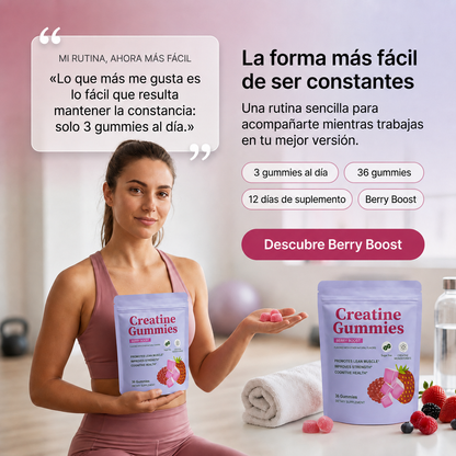CREATINE GUMMIES BERRY BOOST