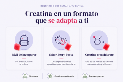 CREATINE GUMMIES BERRY BOOST