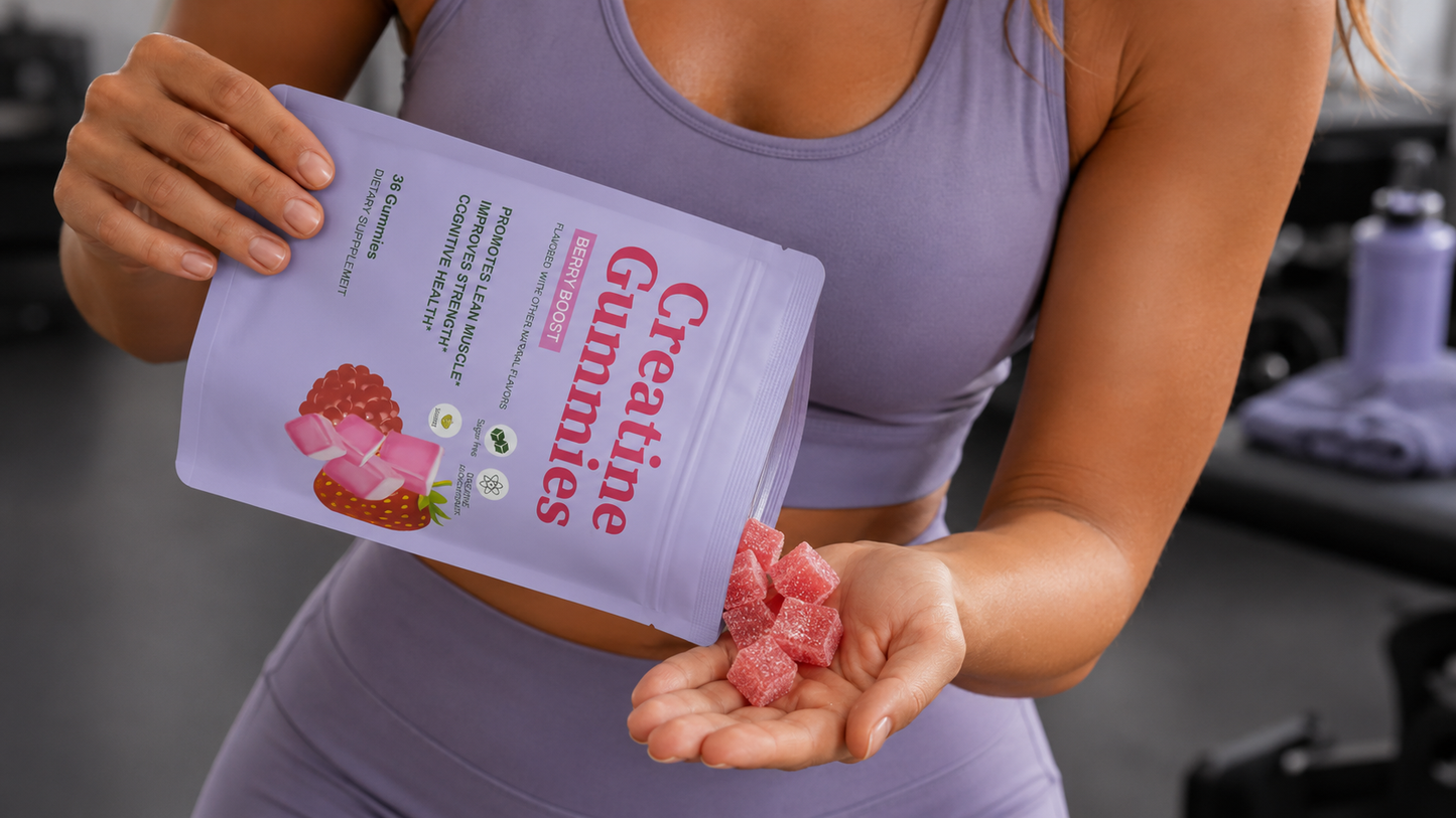 CREATINE GUMMIES BERRY BOOST