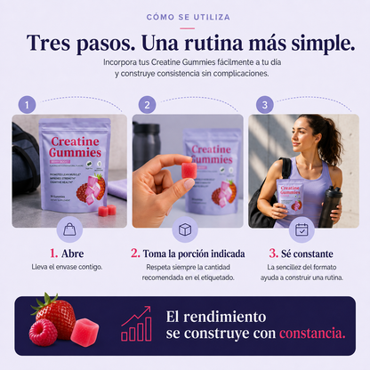 CREATINE GUMMIES BERRY BOOST